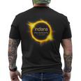 Indiana Total Solar Eclipse America April 040824 Usa Men's T-shirt Back Print