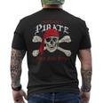 Instant Pirate Just Add Rum Skull & Crossbones Jolly Roger Men's T-shirt Back Print