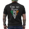 Ireland Celtic Trinity Knot Triquetra Irish Erin Go Bragh Men's T-shirt Back Print