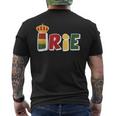 Irie Rasta Colors Red Yellow Green Jamaican Men's T-shirt Back Print