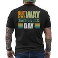 Out Of My Way It's Adoption Day Men's T-shirt Back Print