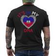 It's In My Dna Haiti Flag Haitian Life Pride Haiti Patriotic Men's T-shirt Back Print