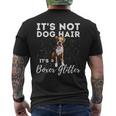 It's Not Dog Hair It's Boxer Glitter German Boxer Dog Owner Men's T-shirt Back Print