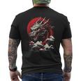 Japanese Japanese Japanese Landscape Mythology Men's T-shirt Back Print