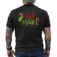 Jingle And Mingle Men's T-shirt Back Print