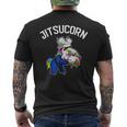 Jitsu Unicorn Jiu-Jitsu Brasileño Y Regalo Bjj Camiseta Hombre Estampado Espalda