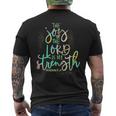 The Joy Of The Lord Is My Strength Confirmation Men's T-shirt Back Print