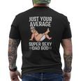 Just Your Average Super Sexy Dad Bod Mens Back Print T-shirt