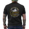 Just A Kid From Detroit It Is Where My Story Begins Lovely For Lovers Mens Back Print T-shirt