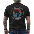 Kauai Hawaii Hi Vintage Graphic Retro 70S Men's T-shirt Back Print