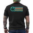 Keine Panik Es Ist Bio Cannabis Marijuana T-Shirt mit Rückendruck