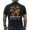 Keine Zeit Der Gartenner Vintage Gardener T-Shirt mit Rückendruck