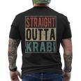 Krabi Souvenir Gerade Aus Krabi T-Shirt mit Rückendruck