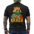 Kraga Camping Angeln T-Shirt mit Rückendruck