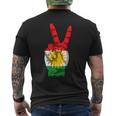 Kurdish Flag Kurdish Kurdistan T-Shirt mit Rückendruck