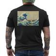 La Gran Ola De Kanagawa Coolintage Pintura Japonesa Camiseta Hombre Estampado Espalda