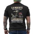 La Muerte Nos Sonríe A Todos Solo Los Camioneros Devuelven Camiseta Hombre Estampado Espalda