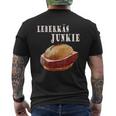 Leberkas Semmel Leberkäs Liebe T-Shirt mit Rückendruck