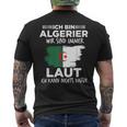 Loud Algerian Algeria T-Shirt mit Rückendruck