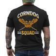 I Love Corndogs Squad Carnival Corn Dogs Hot Dog Men's T-shirt Back Print