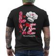 Love Lunch Lady Life Valentine's Day Men's T-shirt Back Print