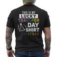 This Is My Lucky Transfer Day Ivf Dad Men's T-shirt Back Print