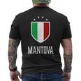 Mantova Italia Italiana Italia Camiseta Hombre Estampado Espalda