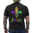 Mardi Gras Bruh Carnival Men's T-shirt Back Print