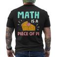 Math Is A Piece Of Pie Pi Day Math Lover Men's T-shirt Back Print