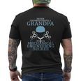 Mechanical Engineering Grandpa Never Underestimate Mens Back Print T-shirt