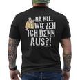 Meister Röhrich Na Nu Wie Seh' Ich Denn Aus T-Shirt mit Rückendruck