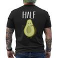 Mejor Medio Aguacate A Juego Pareja Aniversario Boda Keto Camiseta Hombre Estampado Espalda