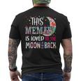 This Memaw Is Loved To The Moon And Back For Memaw Men's T-shirt Back Print