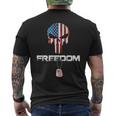 Memorial Day Freedom 4Th Of July Independence Veteran Day Men's T-shirt Back Print