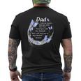 In Memory Of Dad I Will Feel You In My Heart Forever Father's Day Mens Back Print T-shirt
