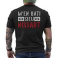 M'en Bati Sieu Nissart Nice Niçois T-shirt imprimé au dos