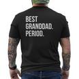 Mens Best Granddad Period Style 1 Ver2 Mens Back Print T-shirt