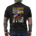 Mens I'm A Hooker With My Own Bed Tow Truck Driver Sarcasm Mens Back Print T-shirt