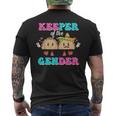 Mexican Gender Reveal Keeper Of The Gender Taco Men's T-shirt Back Print