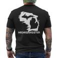 Michigangster Michigan Men's T-shirt Back Print