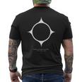 Minimalistic 2024 Solar Eclipse 2024 040824 Eclipse Men's T-shirt Back Print