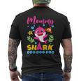 Mommy Of Birthday Shark Matching Oufit Party For Family Men's T-shirt Back Print