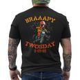 Motocross Braaapy Twosday 2-22-22 2Sday 2S Day Dirt Bike Men's T-shirt Back Print