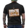 Motorcycle Lover Rider The Anatomy Of Freedom Men's T-shirt Back Print