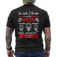 Motorcycle Rider Ich Habe 2 Kinder And Bin Biker Motorcycle T-Shirt mit Rückendruck