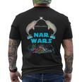 Narwhal Nar Wars Under The Sea Men's T-shirt Back Print