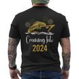 New Years Cruise 2024 Party Family Vacation Matching Men's T-shirt Back Print