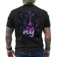 New York Fashion New York City Skyline Men's T-shirt Back Print