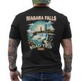 Niagara Falls Road Trip 2024 Family Trip Summer Vacation Men's T-shirt Back Print