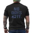 No Day Off United States Postal Service Shirt Mens Back Print T-shirt No Day Off United States Postal Service Shirt Mens Back Print T-shirt